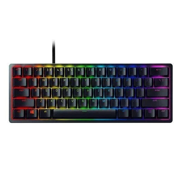 Razer Huntsman Mini - 60% Optical Gaming Keyboard (Clicky Purple Switch) - FRML Packaging - Navgun Global