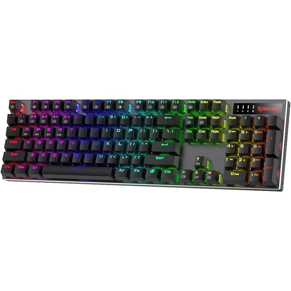 Redragon K556 Dharma Pro RGB Wired Gaming Mechanical Keyboard - (K556 Dharma Pro) - Navgun Global