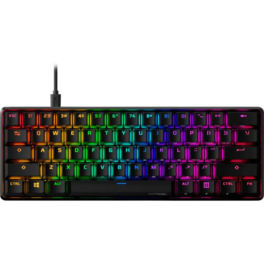 HyperX Alloy Origins 60 - Gaming Keyboard (Aqua Switch) - Navgun Global