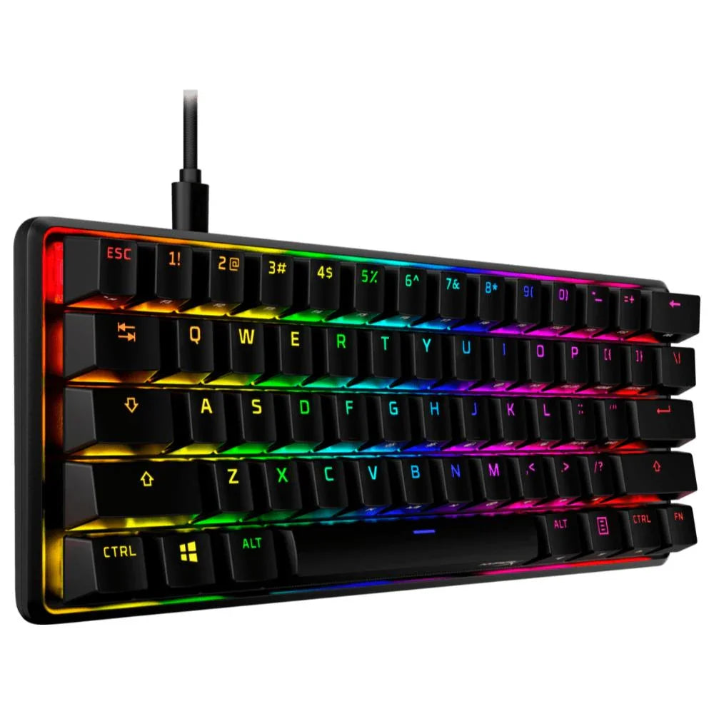 HyperX Alloy Origins 60 - Gaming Keyboard (Aqua Switch) - Navgun Global