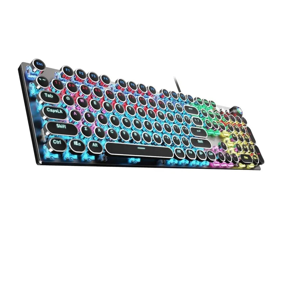 AULA F2088 Mechanical Gaming Keyboard (Black, Without Handrest,Brown Switch) - (F2088-BLK) - Navgun Global