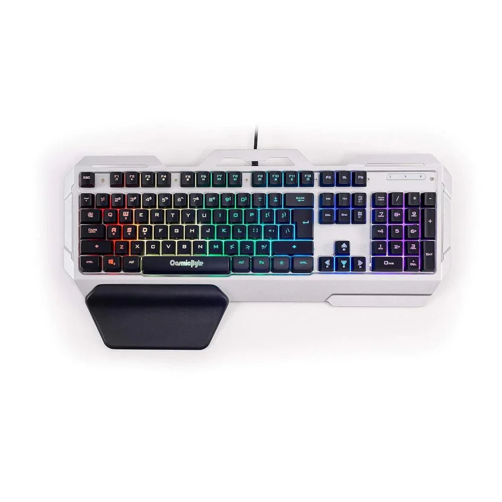 Cosmic Byte Galactic CB-GK-06 Wired Gaming Keyboard (Silver) - (CB-GK-06) - Navgun Global