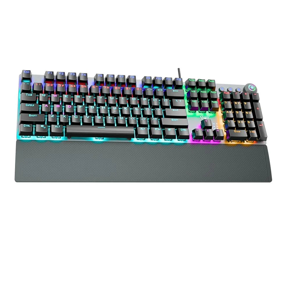 AULA F2058 Wired Mechanical Gaming Keyboard (Black) - (AULA-F2058) - Navgun Global