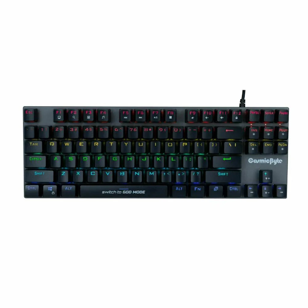 Cosmic Byte CB-GK-26 Pandora TKL RGB Wired Outemu Red Switches Mechanical Keyboard - (Pandora CB-GK-26) - Navgun Global