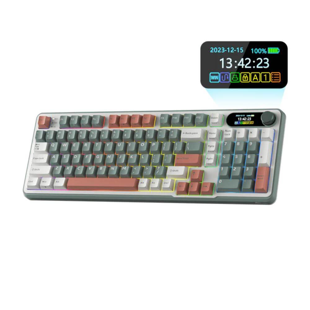 Royal Kludge S98 96% Wireless Mechanical Keyboard - Camping - Navgun Global