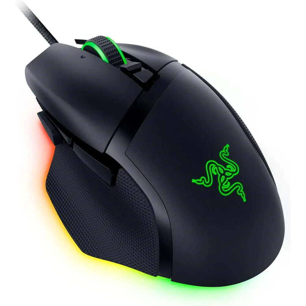 Razer Basilisk V3 35K Wired Ergonomic Gaming Mouse - Black - Navgun Global