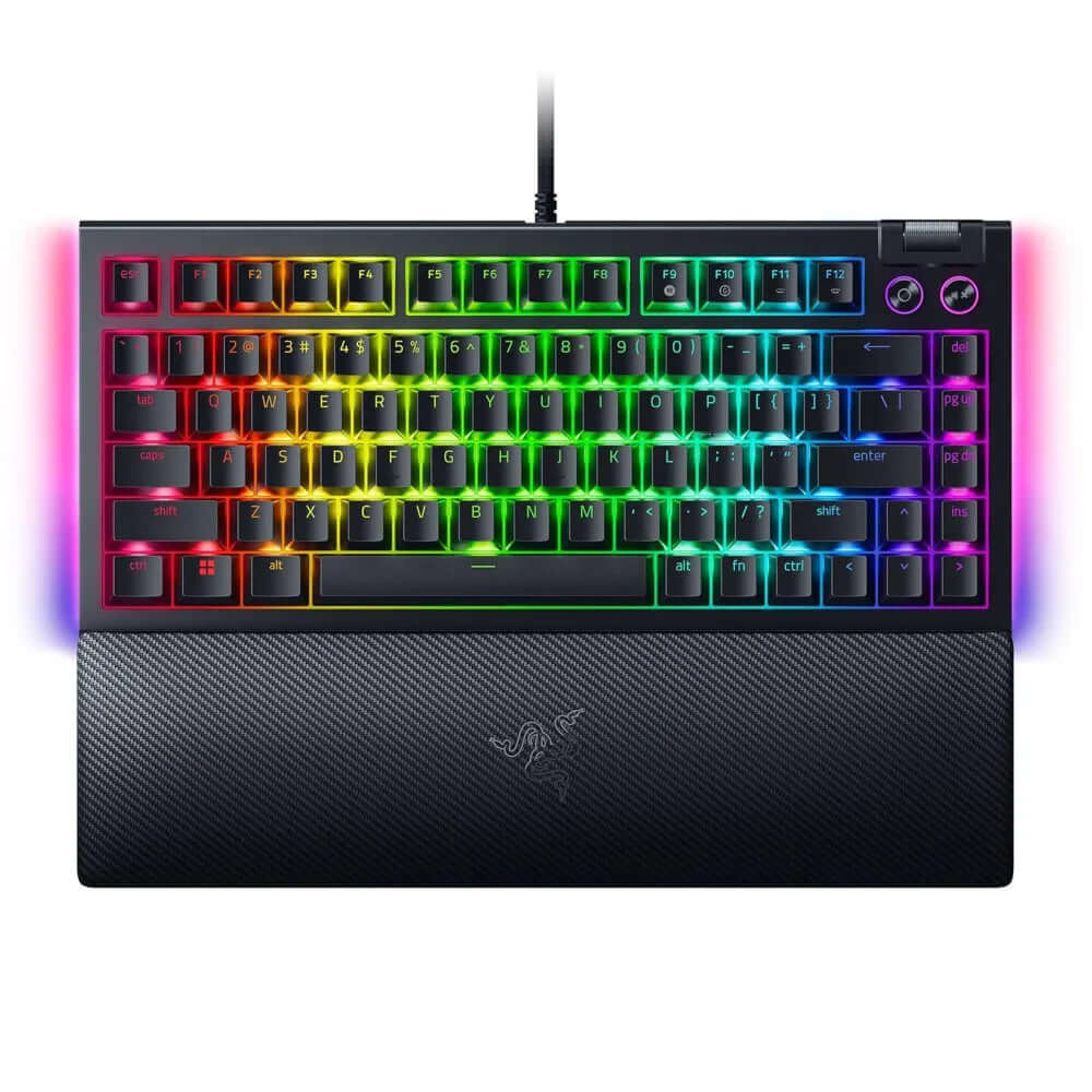 Razer BlackWidow V4 75% - Hot-swappable Mechanical Gaming Keyboard - US Layout - FRML - Navgun Global