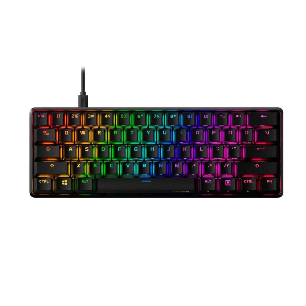 HyperX Alloy Origins 60 Mechanical Gaming Keyboard Red Linear Switches - Navgun Global